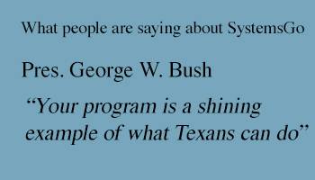 George Bush testimonial